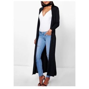 Black Duster with detached choker